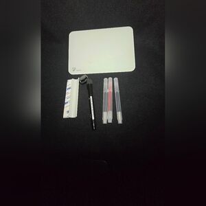 Whiteboard Set with Markers and Eraser